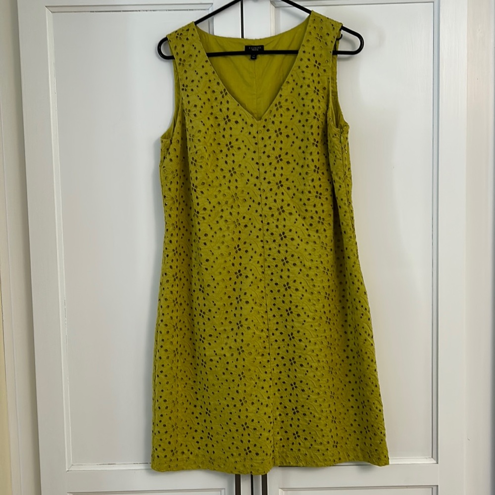 Talbots Sleeveless Dress, Green
